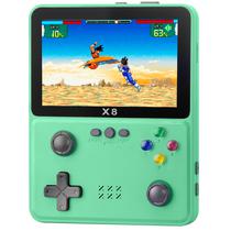 Console Gameboy Switch X8 - Recarregavel - com Jogos Retro - 4.0" - Verde