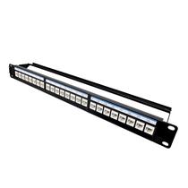 F. CAT5E Patch Panel Utp 24 Portas JZ-2003 com Crimpadores