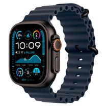 Apple Watch Ultra 2 MYTC3LW/A Celular + GPS Caixa Titanio 49MM Preto - Oceano Azul M/L