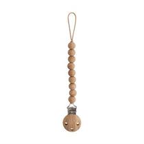 Mushie Clip Chupete Hera Faux Wood