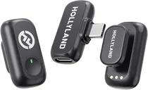 Microfone Sem Fio Hollyland Lark A1 Mini Duo USB-C - Space Gray