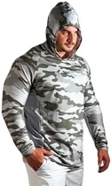 Camiseta Sunflex Confort DRY UPF50+ Masculina - Cinza