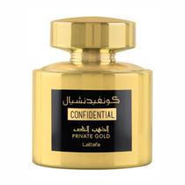 Perfume Lattafa Confidential Private Gold Unissex Edp 100ML