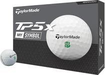 Bola de Golfe Taylormade TP5X MY Symbol Dollar - Branco (12 Unidades)