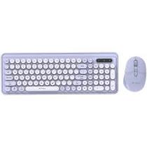 Teclado e Mouse FTX FTXGK02/ Wirelees/ Numerico/ Esp/ Lila