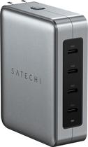 Carregador de Parede Satechi 4 Portas USB-C PD Gan 145W ST-W145GTM
