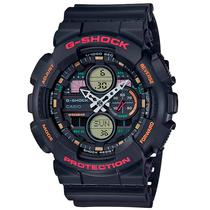 Relogio Masculino Casio GA-140-1A4 G-Shock - Preto/Vermelho