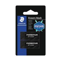 Borrador Staedtler Eraser Black 526B3BK2-C 2 Unidades