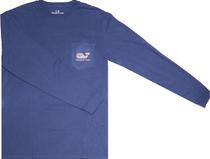 Outlet Camiseta Manga Longa Vineyard Vines 1V014170 Masculina - Navy