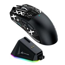 Mouse Attack Shark X11, Wireless, USB-C, Bluetooth, Base RGB, 22000DPI, Preto