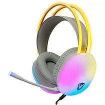 Fone P2 c/Mic Sate GH-554 RGB Gray/Pink