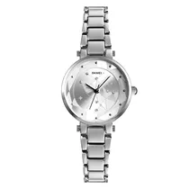 Reloj Femenino Skmei 1411 Si Prata