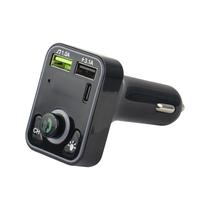 Transmissor FM Satellite A-MP41 - Bluetooth - 2X USB/USB-C - RGB - Preto