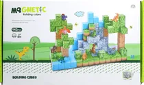 Cubos Magnéticos de Construção Magnetic Chuang Huang - CH1282 (142 Pçs)