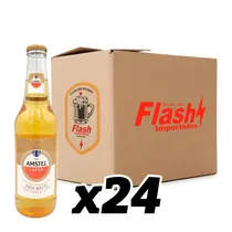 Cerveja Amstel Long Neck Caixa com 24X355ML