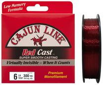 Linha Zebco Cajun Line Red Cast CLCASF6B 274M 300YD 6LB