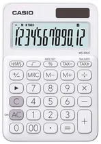 Calculadora Casio MS-20UC-We (12 Dígitos) - Branco