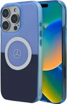 Capa Mercedes-Benz para iPhone 16 Pro Max MEHMP16X23HBIKB - Blue