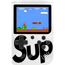 Mini Console Portátil Sup Game Box Plus 400 Em 1 - Branco