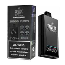 Pod Descartavel Sex Addict Black S280 Pineapple Ice 28.000 Puffs