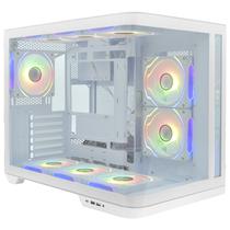 Gabinete Gamer Satellite K911 ATX / 9 Cooler / Argb - Branco