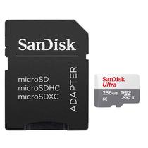 Cartão de Memória Classe 10 Micro SD Sandisk/256GB/100MB/s