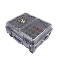 Sumax Caja de Pesca CP-2502-GR c/Bandeja Gris