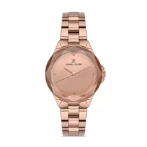 Relógio Analógico Feminino Daniel Klein Premium DK.1.12545-4 - Rosa Ouro