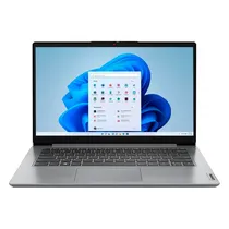 Notebook Lenovo Ideapad 1 15AMN7 (82V6009NUS), Intel Celeron N4020 1.10HZ (2.80GHZ), 4GB Ram, 128GB Emmc, Tela 14" HD, Windows 11 Home, Inglês, Abyss Azul
