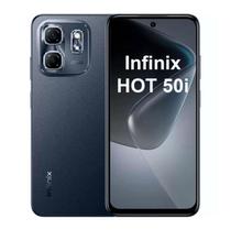 Celular Infinix Hot 50I X6531 4G 256GB / 4GB Ram / Dual Sim / Tela 6.7 / Cam 48MP - Black