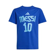 Remera Juvenil Adidas JJ1417 Messi Name And Number Graphic Masculino