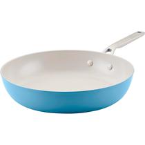 Frigideira Kitchenaid 84817 Antiaderente Tripla Camada Ceramica 31CM Azul Veludo