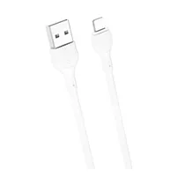 Cabo Lightning/USB-A Xo NB200 2,1A/2M - Branco