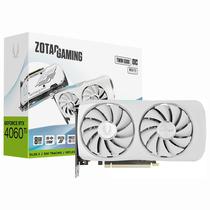 Placa de Vídeo Zotac Gaming Twin Edge Oc White 8GB Geforce RTX4060TI GDDR6 - ZT-D40610Q-10M