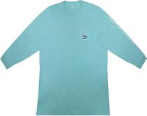 Outlet Camiseta Manga Longa Vineyard Vines 1V017785 Verde Agua - Masculina