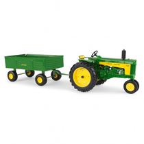 John Deere 1/16 Trator 730 W/Barge Wagon 45686