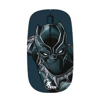 Mouse Xtech Edicao Black Panther XTM-M340BP / Sem Fio / 1600 Dpi / 4 Botoes - Preto