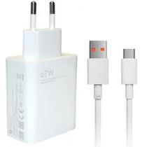 Xiaomi Cargador Fuente Fast Charger MDY-12-Eh c/Cable 67W White