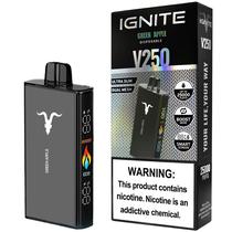 Vaper Descartavel Ignite V250 5% Nicotina 25000 Puffs - Green Apple