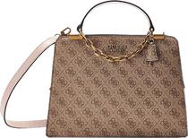 Bolsa Guess SB854806 Feminina - Latte Shell Logo