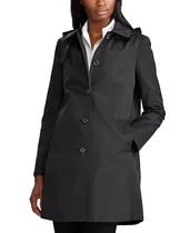 Chaqueta Impermeable Femenino Ralph Lauren Gabardina Con Capucha