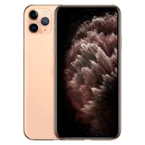 Celular Apple iPhone 11 Pro Max A2218 ZD 64GB / 4GB Ram / 4G / Tela 6.5"/ Cameras 12MP+12MP+12MP e 12MP - Dourado (Cpo)