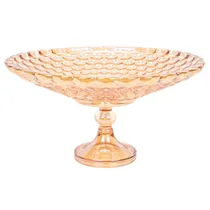 Fruteira Decorativa Dourada 36X19CM