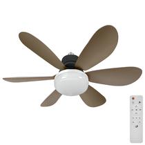 Ventilador com Lampada Satellite A-F27401 30W / Bivolt - Marrom (Teto)