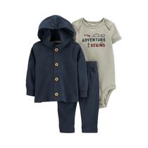 Conjunto Infantil Carter's 1N674510 Varon 3 PZS