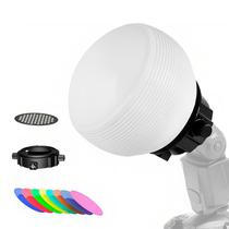 Kit Difusor Lensgo D25 Soft Light, Honeycomb, Color Chips