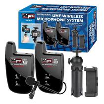 Microfone de Lapela Vidpro XM-W5 Lapela Uhf Cel