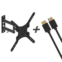 Soporte TV Elg KF5H25 + Cable HDMI Articulado