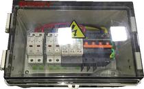 Solar Caixa 2 Cordas BHS-2 Policarbonato Combiner Box