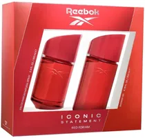 Kit Perfume Reebok Iconic Statement Red Edp 100ML+Shower Gel 200ML - Masculino